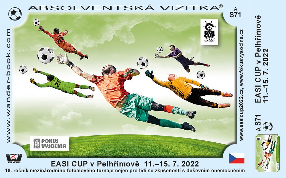 EASI CUP v Pelhřimově  11.–15. 7. 2022