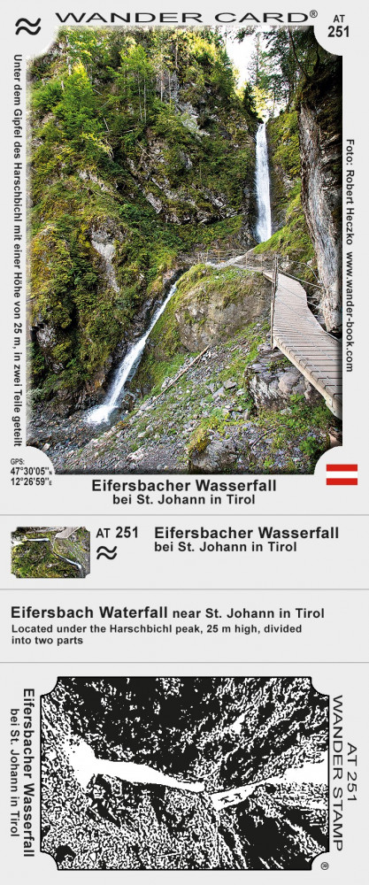 Eifersbacher Wasserfall bei St. Johann in Tirol