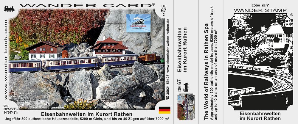 Eisenbahnwelten im Kurort Rathen