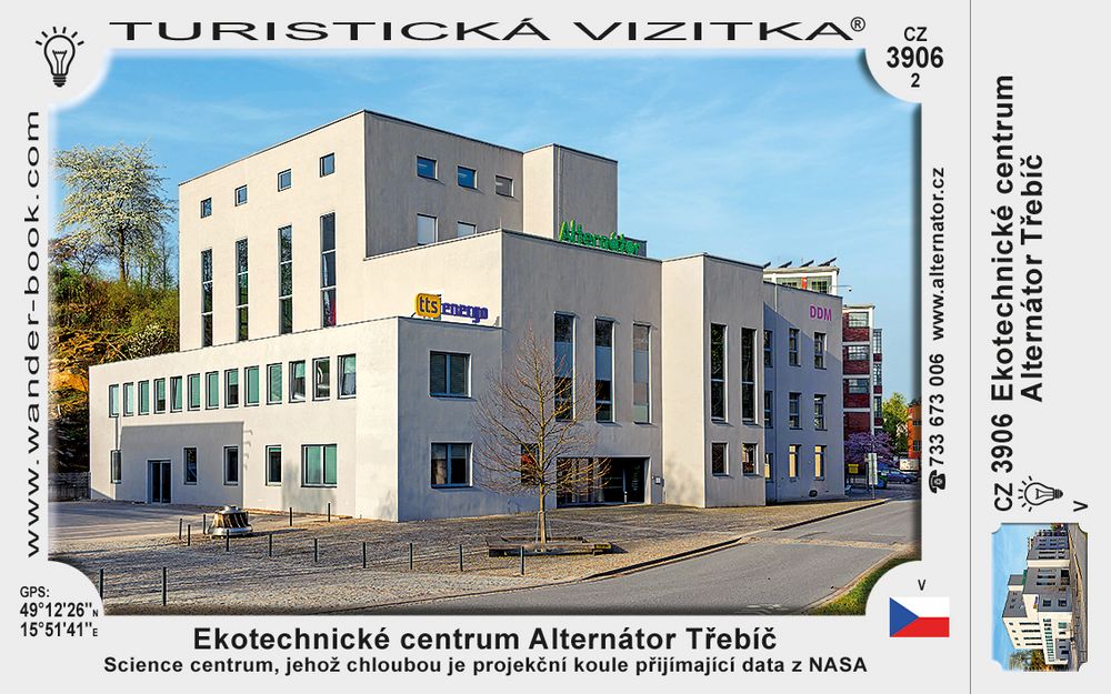 Ekotechnické centrum Alternátor Třebíč