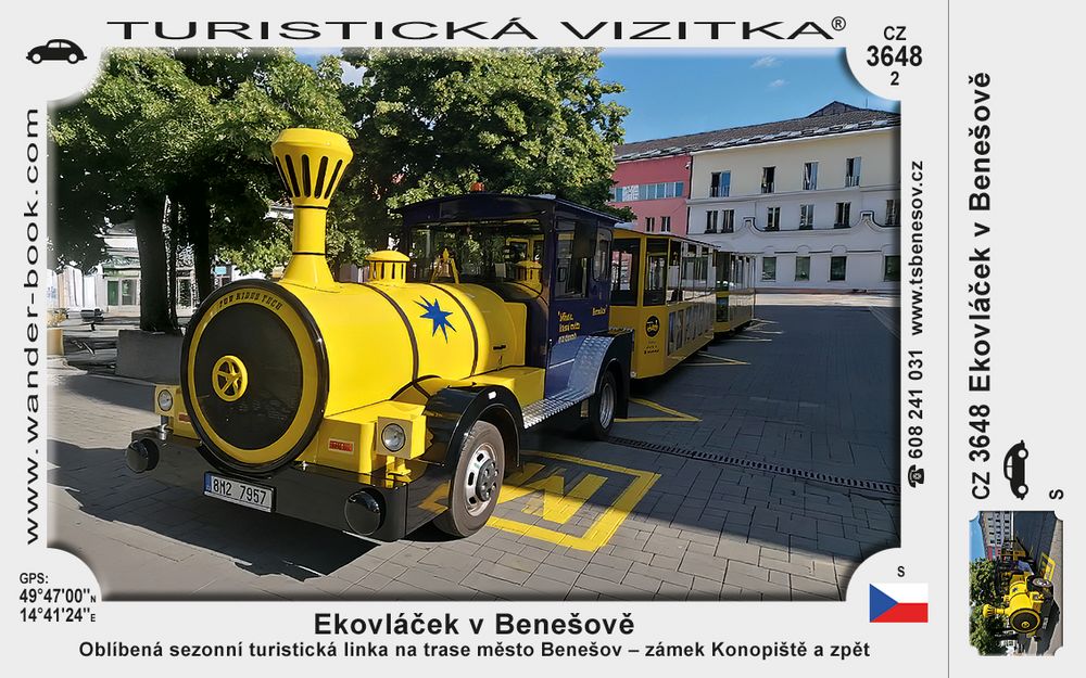 Ekovláček v Benešově