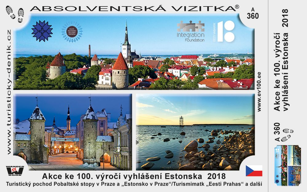 Estonsko 100 let akce 2018