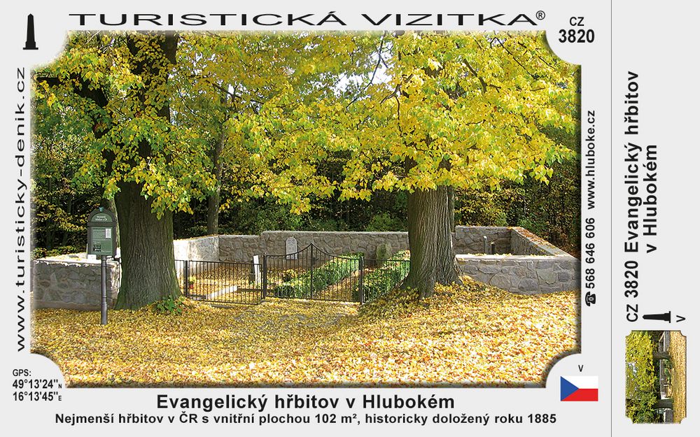 Evangelický hřbitov v Hlubokém