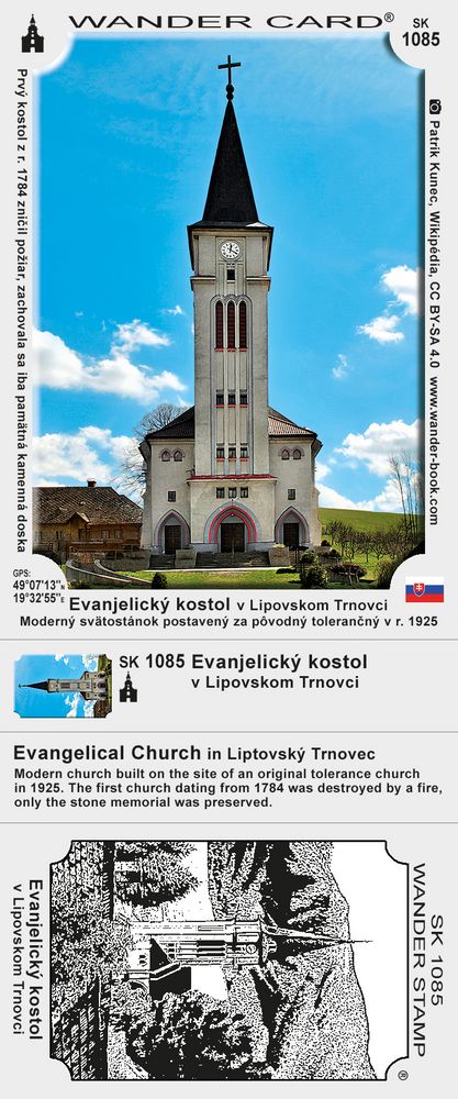Evanjelický kostol v Lipovskom Trnovci