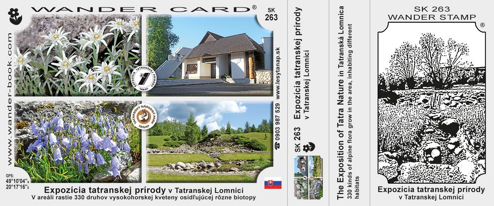 Expozícia tatranskej prírody v Tatranskej Lomnici