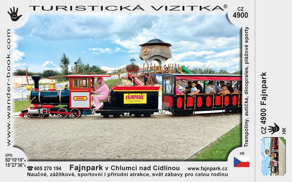 Fajnpark v Chlumci nad Cidlinou