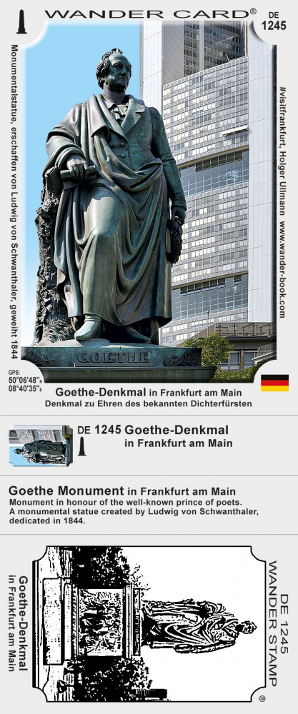 Goethe-Denkmal in Frankfurt am Main