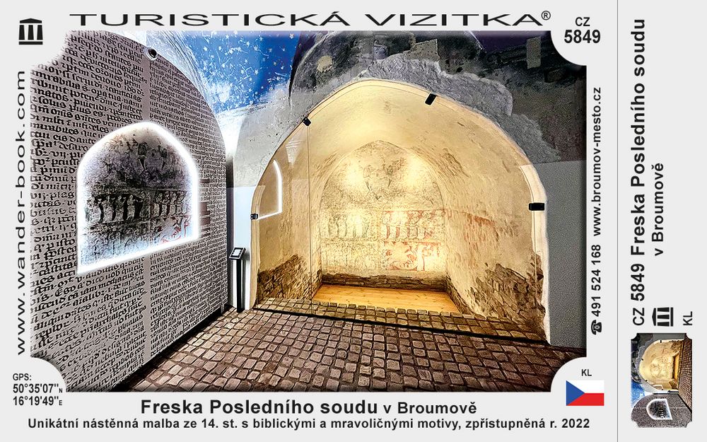 Freska Posledního soudu v Broumově