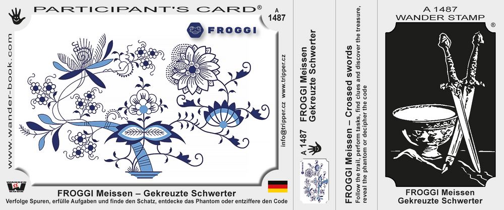 FROGGI Meissen – Gekreuzte Schwerter