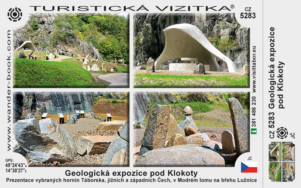 Geologická expozice pod Klokoty