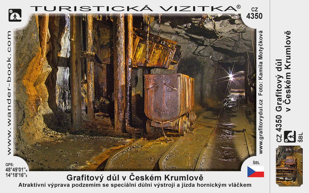 Grafitový důl v Českém Krumlově