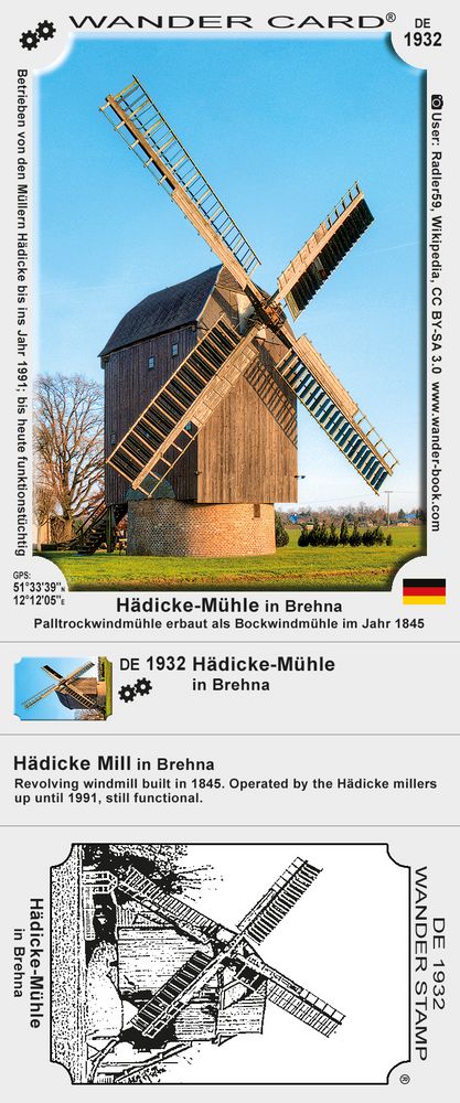 Hädicke-Mühle in Brehna