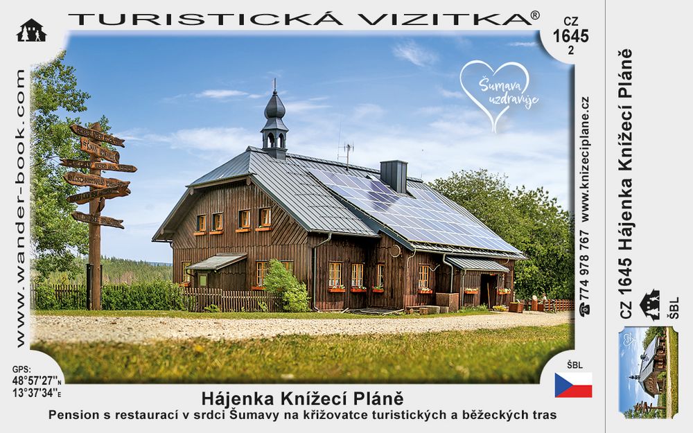 Hájenka Knížecí Pláně