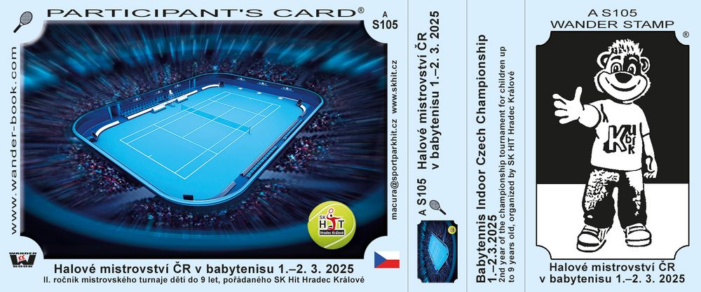 Halové mistrovství ČR v babytenisu 1.–2. 3. 2025