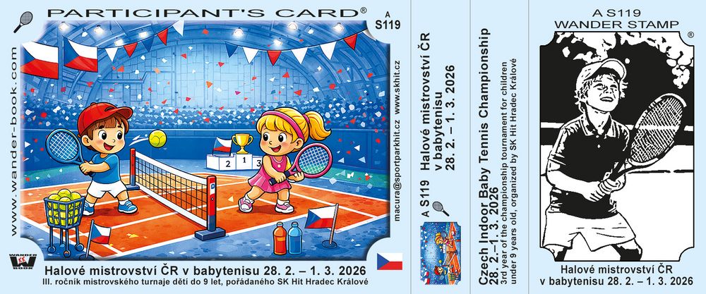 Halové mistrovství ČR v babytenisu 28. 2. – 1. 3. 2026
