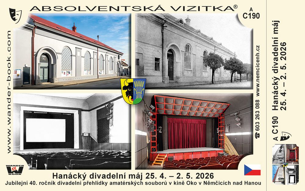 Hanácký divadelní máj 25. 4. – 2. 5. 2026