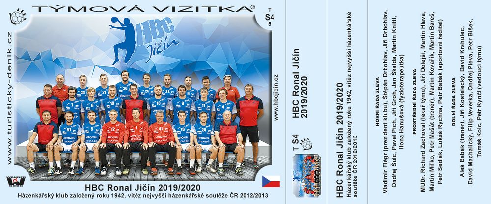 HBC Ronal Jičín 2019/2020
