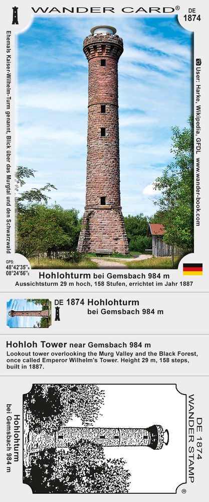 Hohlohturm bei Gemsbach
