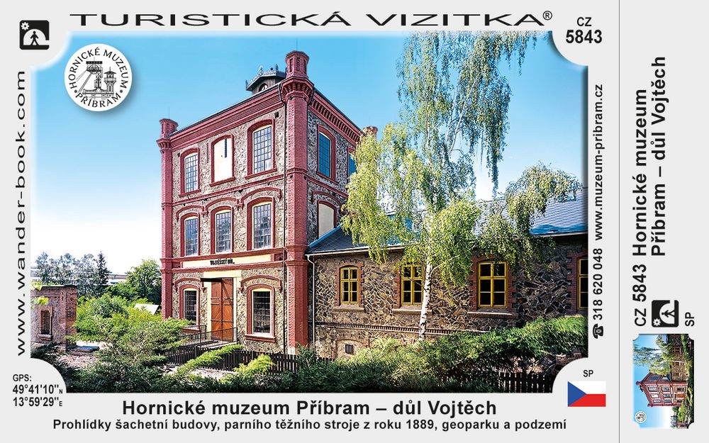 Hornické muzeum Příbram – důl Vojtěch