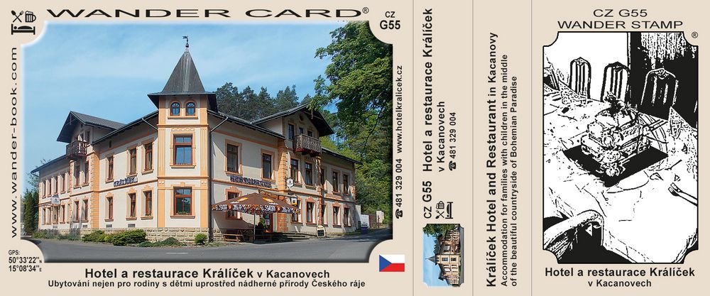 Hotel a restaurace Králíček v Kacanovech