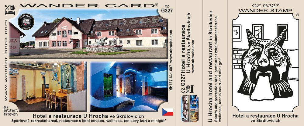 Hotel a restaurace U Hrocha ve Škrdlovicích