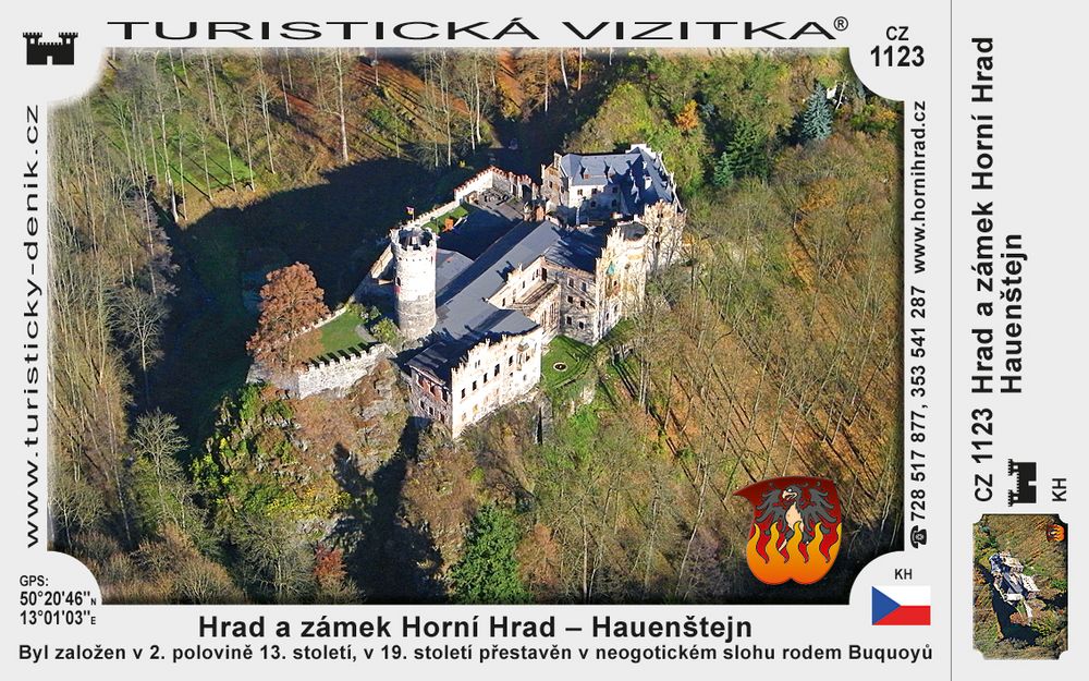 Hrad a zámek Horní Hrad – Hauenštejn