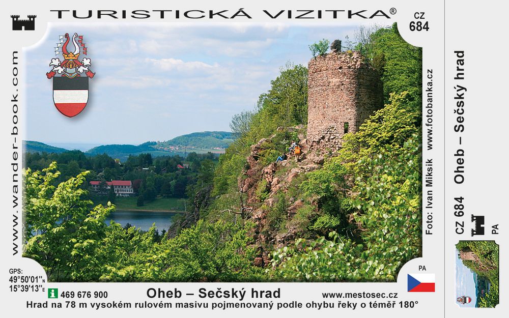 Hrad Oheb - Sečský hrad