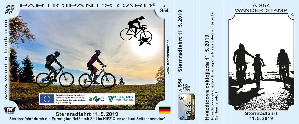 Hvězdicová cyklojízda / Sternradfahrt 2019