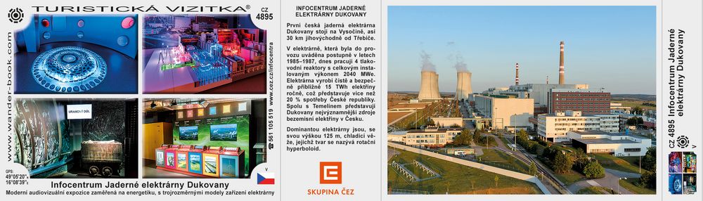 Infocentrum Jaderné elektrárny Dukovany