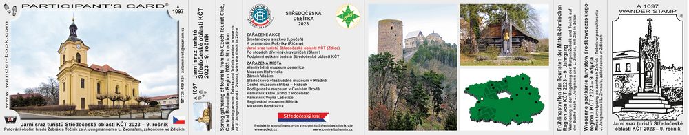 Jarní sraz turistů Středočeské oblasti KČT 2023 – 9. ročník
