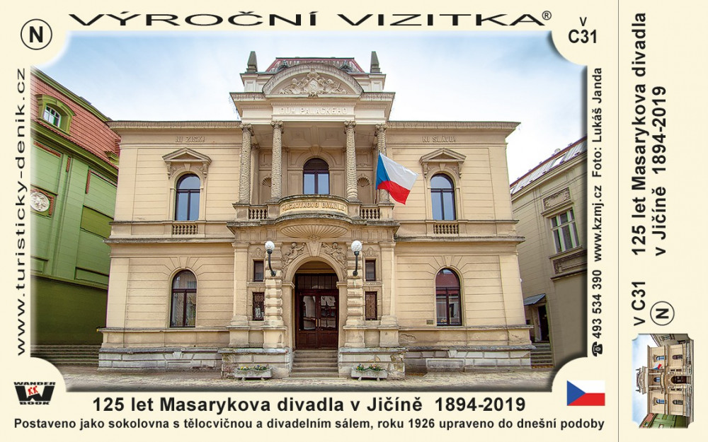 125 let Masarykova divadla v Jičíně  1894–2019