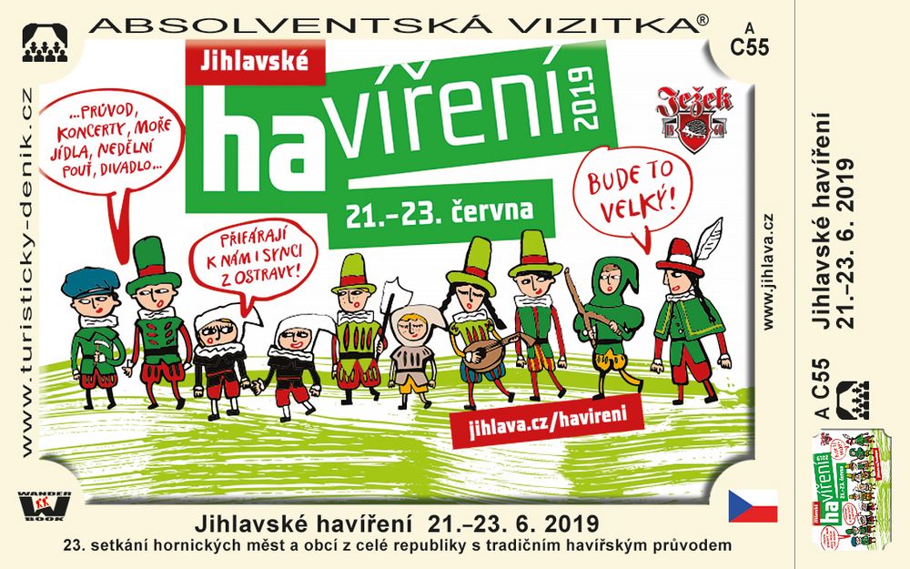 Jihlavské havíření  21.–23. 6. 2019