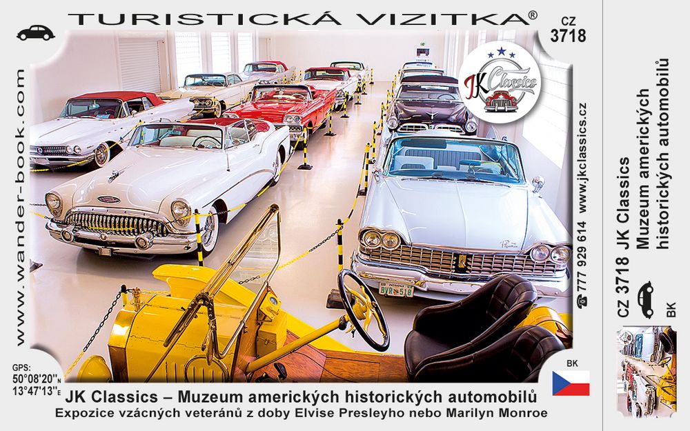 JK Classics – Muzeum amerických historických automobilů