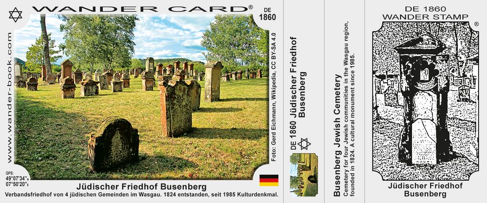 Jüdischer Friedhof Busenberg