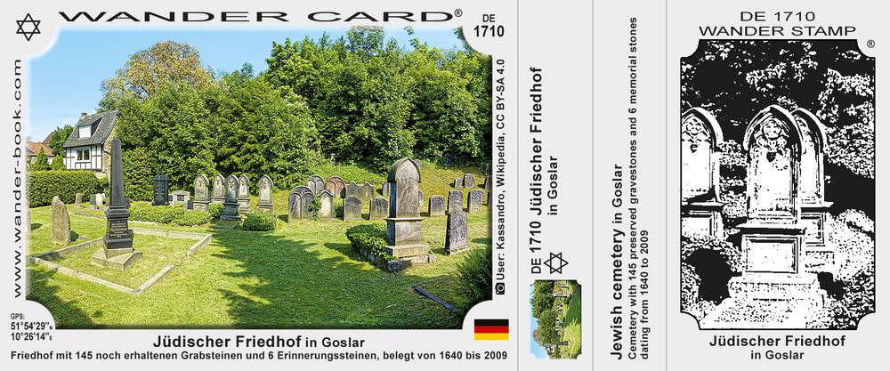 Jüdischer Friedhof in Goslar