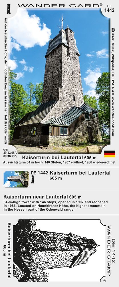Kaiserturm bei Lautertal