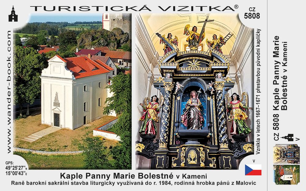 Kaple Panny Marie Bolestné v Kameni