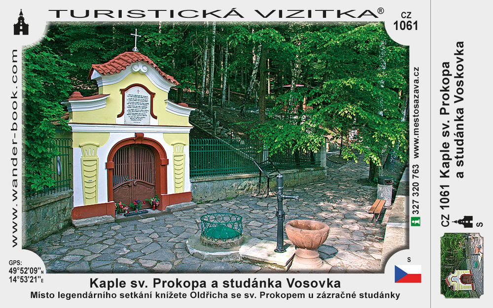 Kaple sv. Prokopa a studánka Vosovka