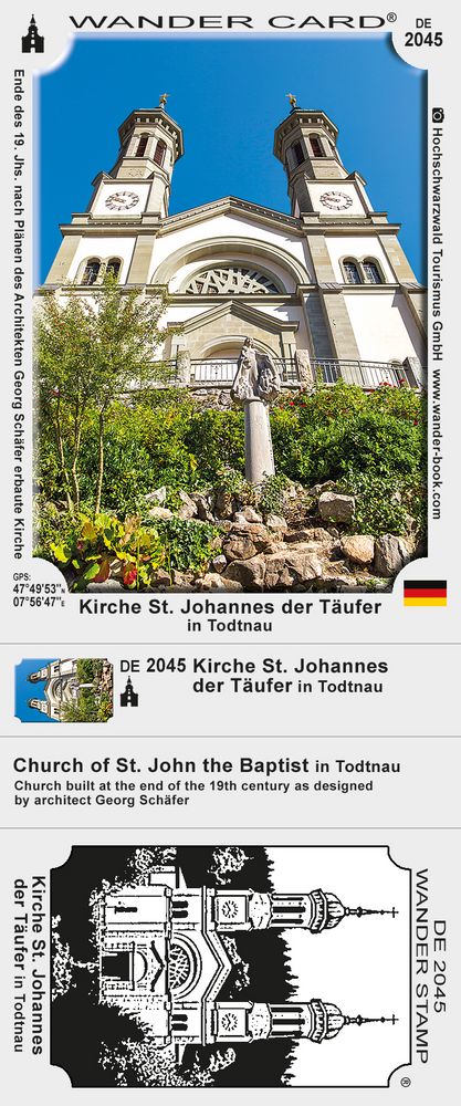 Kirche St. Johannes der Täufer in Todtnau