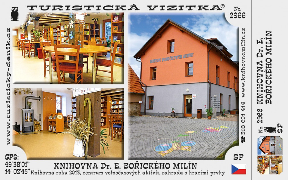 Knihovna Dr. E. Bořického Milín