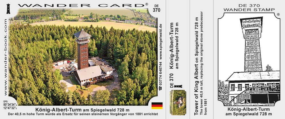 König-Albert-Turm am Spiegelwald