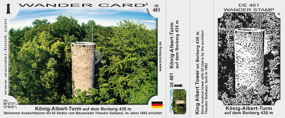 König-Albert-Turm auf dem Borberg