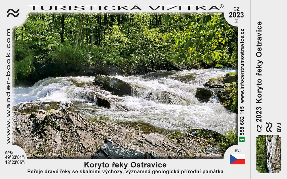 Koryto řeky Ostravice
