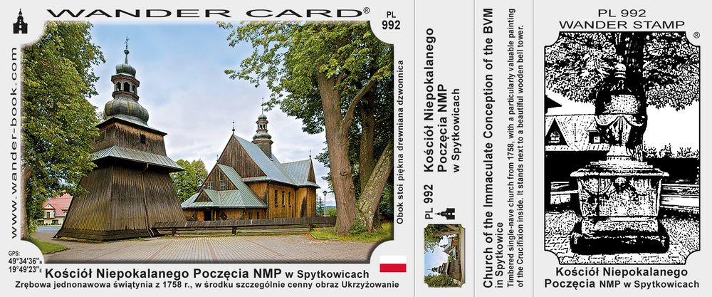 Kościół Niepokalanego Poczęcia NMP w Spytkowicach