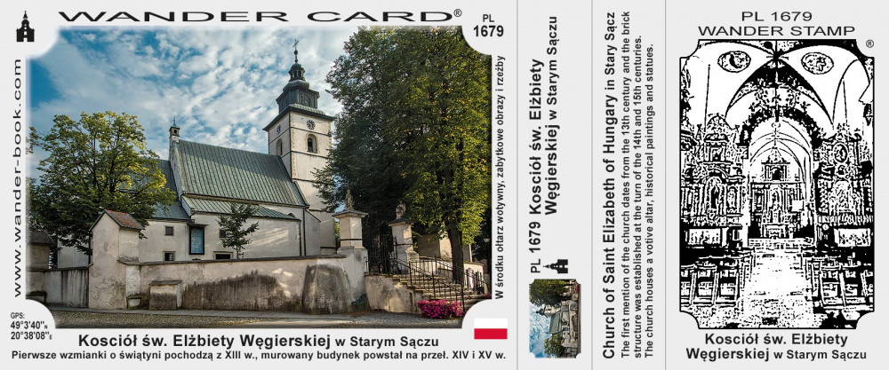 Kosciół św. Elżbiety Węgierskiej w Starym Sączu