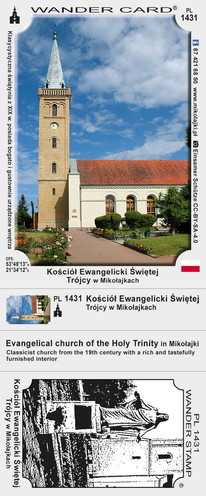 Kościół Świętej Trójcy w Mikołajkach