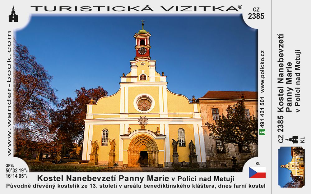 Kostel Naneb. Panny Marie v Polici n. M.