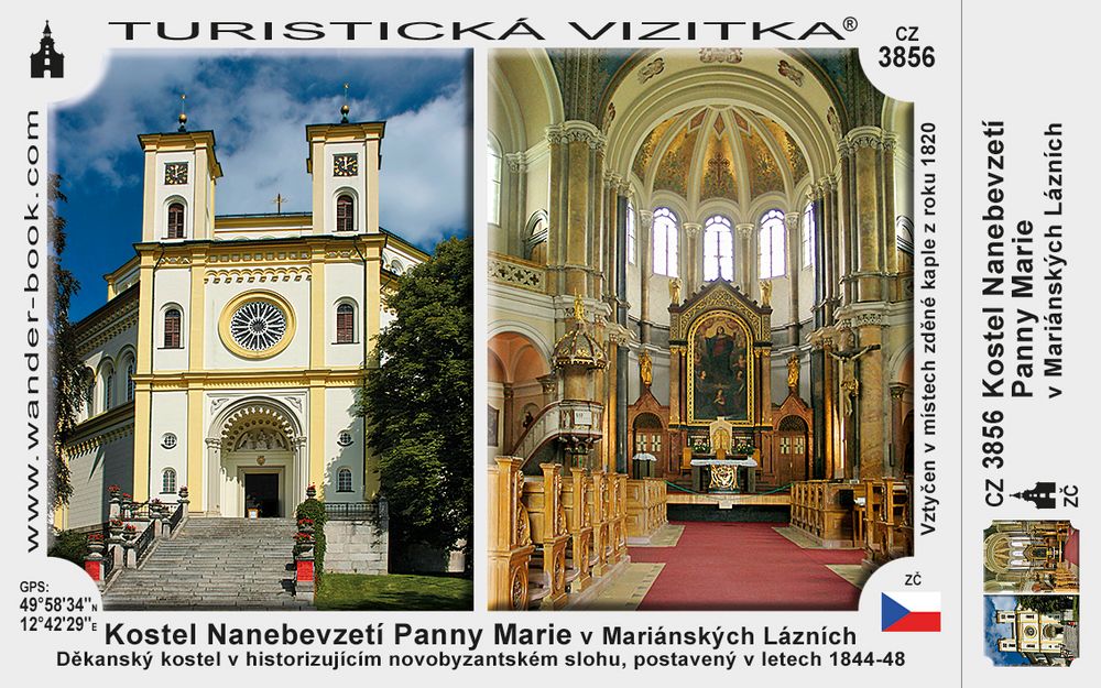 Kostel Nanebevzetí Panny Marie v Mariánských Lázních