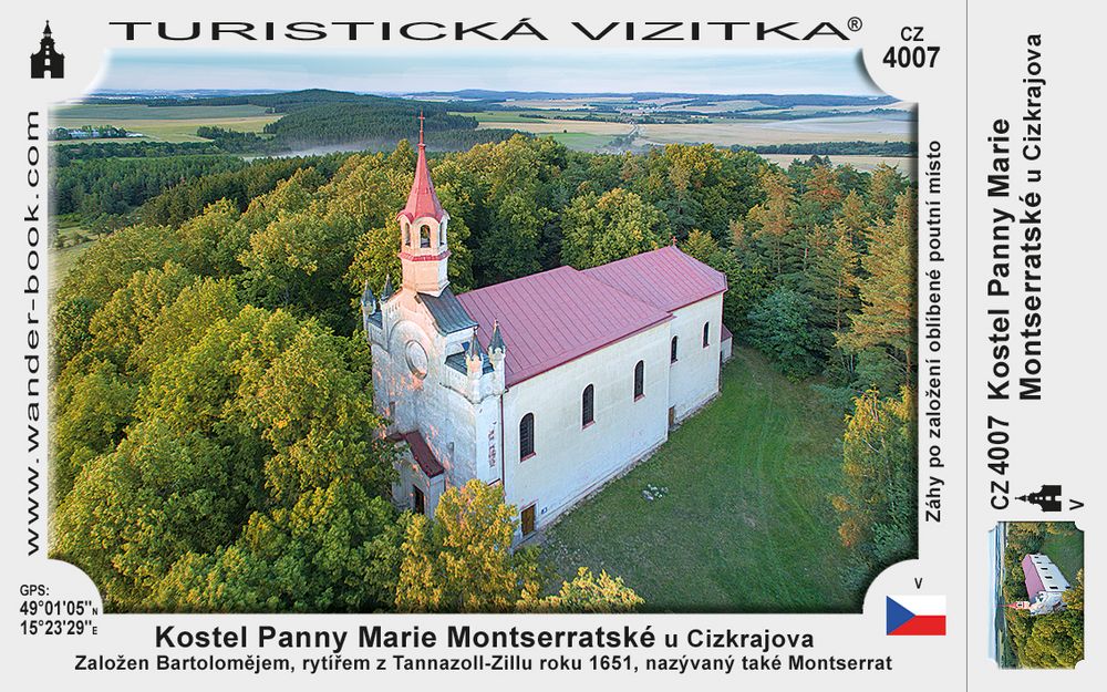 kostel Panny Marie Montserratské u Cizkrajova