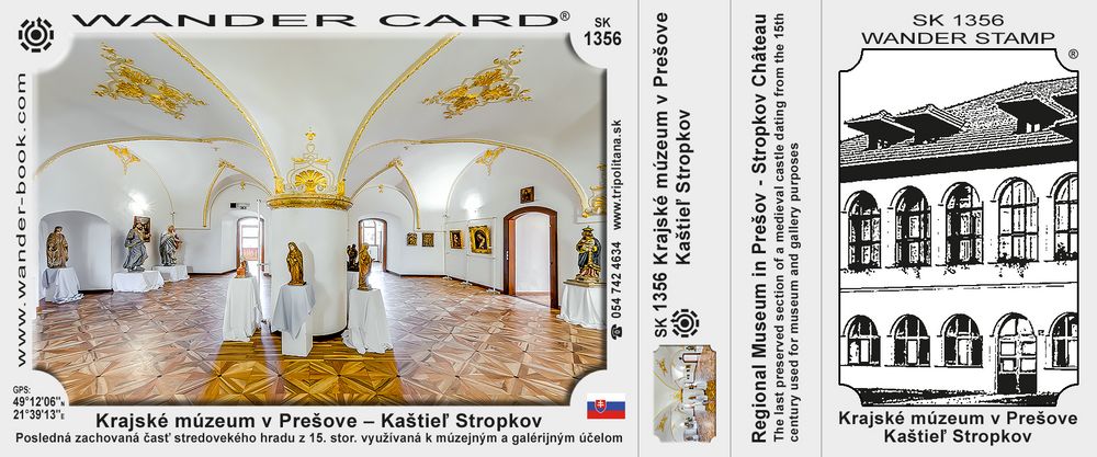 Krajské múzeum v Prešove – Kaštieľ Stropkov